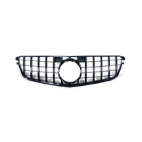 Accessoires extérieurs style GT C63 C63S, calandre avant noire en ABS neuve pour Classe C W204 2012-2014