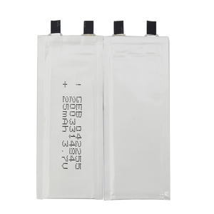 0,4mm Dicke Super dünne <span class=keywords><strong>flexible</strong></span> Li-Ionen-Batterie 042255 3,7 V 25mAh Ultra dünne wiederauf ladbare 3,7-V-Lithium-Polymer-Batteriezelle - Product Image 2