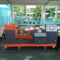 Banc d'essai de vanne hydraulique utilisé pour le test de pression de la coque d'eau ou d'air de vanne de connexion à bride et du joint