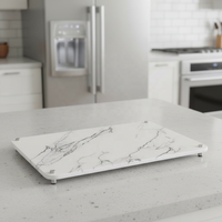Tapis de séchage de vaisselle en pierre de diatomite pour comptoir de cuisine moderne, tapis absorbant pour égoutter les bols, tapis de séchage de vaisselle en diatomite