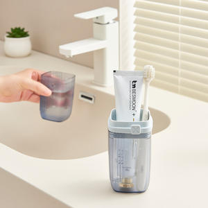 Moritaka Faction – tasse à brosse à dents de voyage pliable et portable, tasse de rinçage pour adultes, plusieurs tailles, matériau plastique - Product Image 4