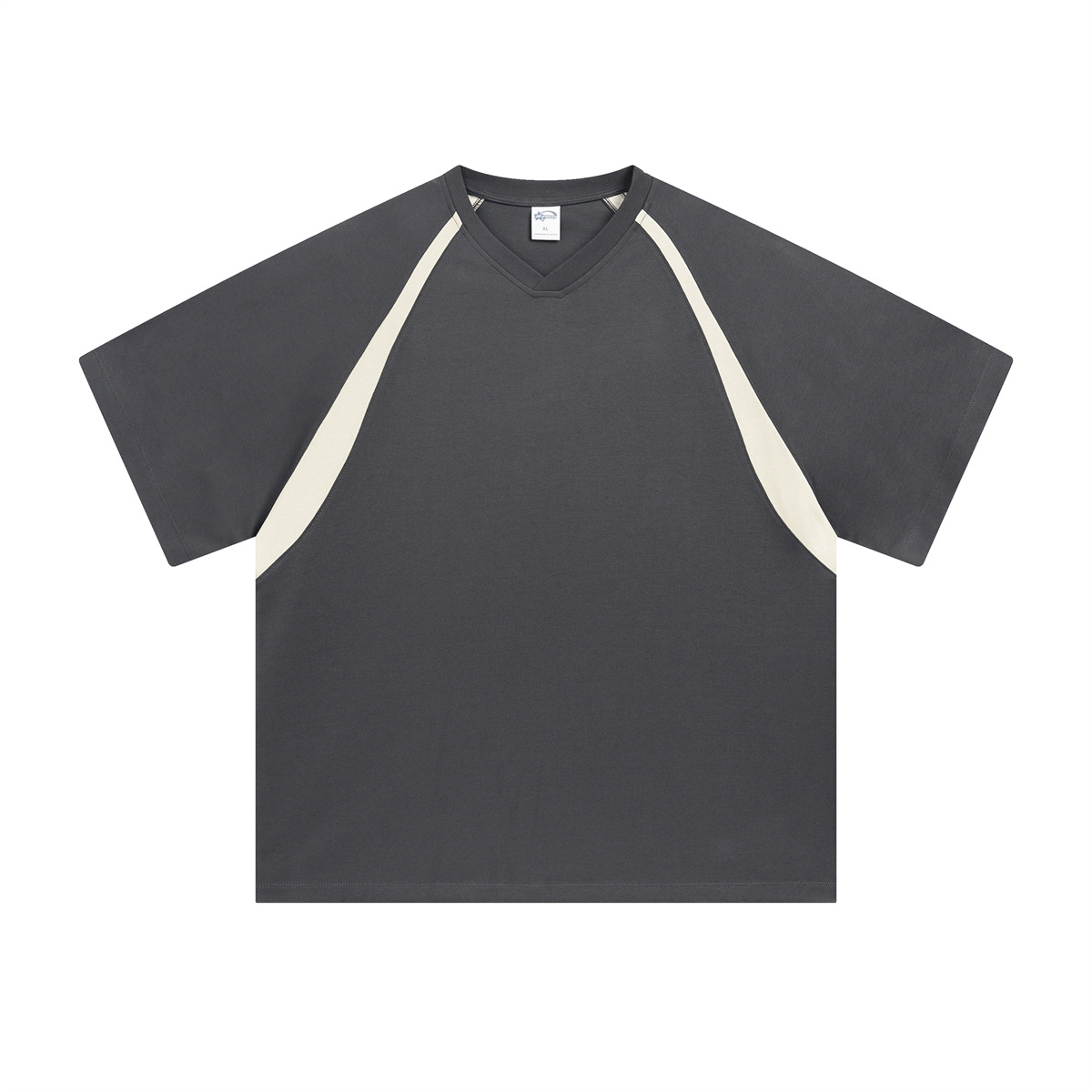 Manches courtes-gris anthracite