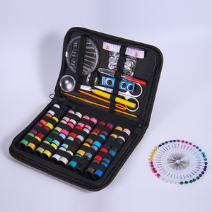 Creative Hand <b>Sewing</b> Kit 128 Piece Portable Needle Thread Box Travel <b>Sewing</b> <b>Bag</b> Medium Size Simple Style Textile Material - Product Image 5