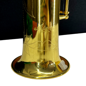 Oro lacca soprano sassofono Bb dritto soprano Sax Woodwind strumento musicale Sinomusik prezzo all'ingrosso cina alta qualità - Product Image 1