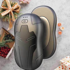 เครื่องทำความร้อนมือแบบพกพา สองด้าน ใช้พอร์ต USB ให้ความร้อนเร็ว ความจุแบตเตอรี่ 10000mAh ชาร์จซ้ำได้ เหมาะสำหรับกิจกรรมกลางแจ้ง - Product Image 4