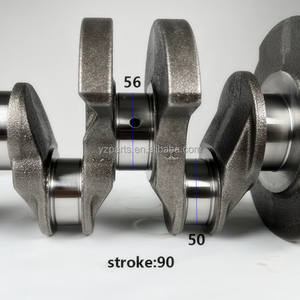 Cigüeñal de motor N46 N42 <span class=keywords><strong>N43</strong></span> N46B20 N43B20 para BMW 118i 320i X3 E81 E87 E46 E60 E90 cigüeñal de motor 11217599501 - Product Image 3