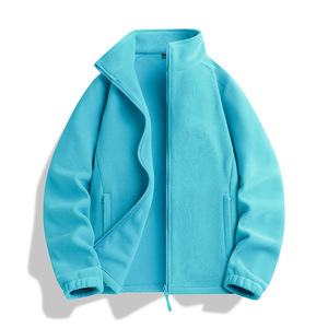 Nouvelle Collection Automne 2026 – <span class=keywords><strong>Veste</strong></span> <span class=keywords><strong>Polaire</strong></span> Unisexe Imprimée Décontractée et Chaude pour Couples, Couleur Unie, Tendance - Product Image 3
