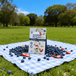 Cereal de <span class=keywords><strong>Avena</strong></span> Integral <span class=keywords><strong>con</strong></span> Arándanos, Hojuelas de <span class=keywords><strong>Avena</strong></span> Instantáneas <span class=keywords><strong>con</strong></span> Trozos de <span class=keywords><strong>Fruta</strong></span> Real <span class=keywords><strong>para</strong></span> el Desayuno Diario - Product Image 4