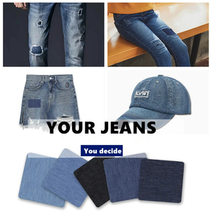 25/20/5 PCS Parches de mezclilla termoadhesivos DIY para codos, para reparar pantalones de mezclilla, ropa, insignias y tela de costura - Product Image 2