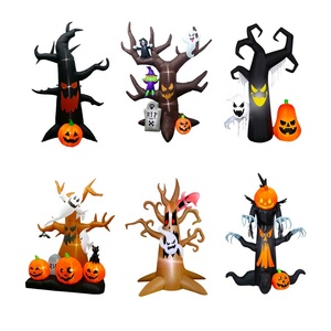 8ft Halloween Inflatable Cây Ma với đèn <span class=keywords><strong>LED</strong></span> cây chết trang trí ngoài trời cho ma quái sân hiển thị - Product Image 3