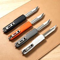 Couteau de poche EDC en acier 440C avec mini manche en aluminium, idéal pour le camping et l'extérieur, vente en gros usine