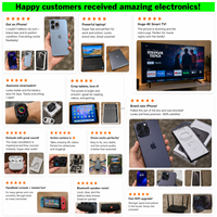 Palette de retours de la boîte mystère Amazon pour appareils numériques : tablettes, ordinateurs portables, consoles de jeux, enceintes, montres connectées pour les vendeurs e-commerce