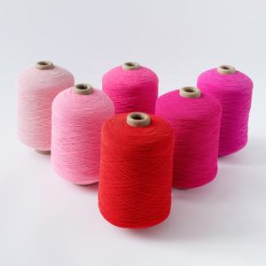 KNITJOY Livraison rapide chinoise 100 #   Fil de caoutchouc recouvert de latex, teint, à haute ténacité, filé en anneau, torsadé S/Z, pour chaussettes - Product Image 2