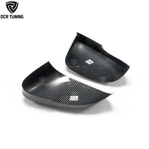 Dry Carbon Fiber Rearview <strong>Mirror</strong> Cover Auto Side Door <strong>Mirror</strong> Overlay for Jaguar XF XK XJ XE 2010+ Add-On <strong>Car</strong> <strong>Mirrors</strong> - Product Image 5