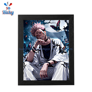 Affiche Anime 3D Lenticulaire Ricky Wholesale en Plastique PET/PP, Effet de Retournement d'Image Imprimé en 3D - Product Image 1