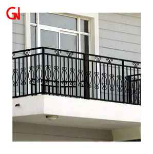 Barrières de balcon modernes en fonte sur mesure, décoratives, antirouille, pour villas résidentielles et terrasses, panneaux métalliques. - Product Image 2