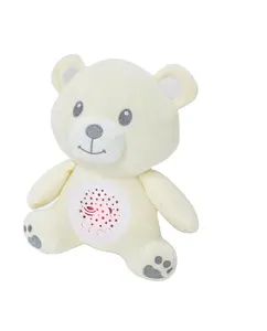 아기 어린이 장난감 부드러운 봉제 인형 여우 곰 토끼 뮤지컬 잠자는 동물 인형 장난감