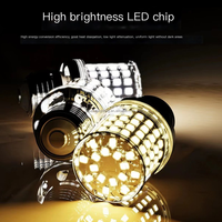 Ampoule LED transparente 16W à économie d'énergie scintillement 6500K/4000K/3000K tricolores E27 Type de base SMD lumière LED Foco ampoule de maïs