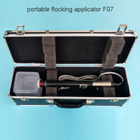 Machine de flocage électrostatique portable compacte et économique XT-F07 avec pompe à engrenages et composants essentiels à roulements, garantie 1 an