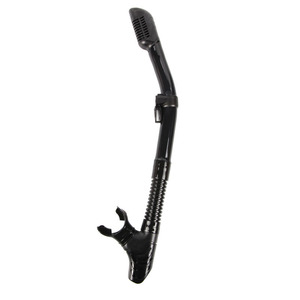 Snorkel seco de silicona tamaño M, equipo duradero para nadar y hacer snorkel para adultos y niños, negro, rosa, azul real - Product Image 4