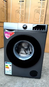 <span class=keywords><strong>Lavadora</strong></span> de Carga Frontal de Gran Capacidad de 8 kg, Automática, de Acero Inoxidable, con Rodillo, Compacta, Eléctrica, para Uso Doméstico - Product Image 3