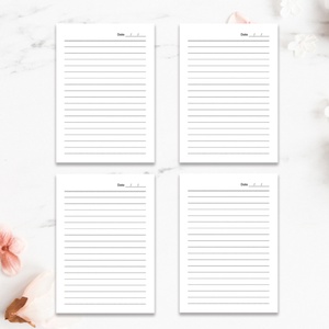 Quaderno A5 a spirale con disegni di girasoli, per colorare, disegnare, scrivere, prendere appunti, diario floreale, blocco note. - Product Image 4