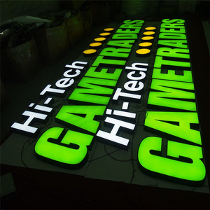Insegna Pubblicitaria Luminosa <span class=keywords><strong>a</strong></span> LED <span class=keywords><strong>con</strong></span> Logo e Scritte per Esterni - Product Image 6