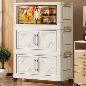 Caja <span class=keywords><strong>de</strong></span> Almacenamiento Plegable Extra Grande y Reforzada, <span class=keywords><strong>de</strong></span> Gran Capacidad <span class=keywords><strong>para</strong></span> Uso Doméstico, Caja <span class=keywords><strong>de</strong></span> Plástico <span class=keywords><strong>para</strong></span> <span class=keywords><strong>Guardar</strong></span> <span class=keywords><strong>Ropa</strong></span> - Product Image 1