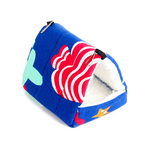 공장 도매 겨울 플러시 애완 동물 해먹 귀여운 소형 동물 둥지 애완 햄스터 침대 - Product Image 2