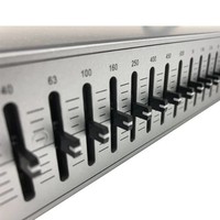 Égaliseur graphique audio professionnel 215S de haute qualité, essentiel pour l'amélioration du signal micro et l'égalisation sonore des concerts
