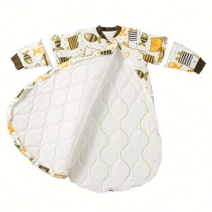 Gigoteuse pour bébé à manches longues, hiver, 3,5 Tog, 100% coton biologique, combinaison pour tout-petit - Product Image 6