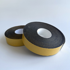 Nastro Isolante in Schiuma NBR per HVAC, Striscia Sigillante Autoadesiva in Gomma Spugnosa per Condotti di Climatizzazione - Product Image 1