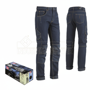 Vêtements de travail pour mineurs industriels, jeans bleus - Product Image 1