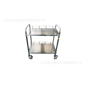 Carrito de Instrumentos para Hospital Zhong Sheng, 75x45x91cm, Doble Capa, para Uso Médico - Product Image 5