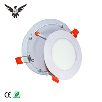 Plafonnier LED IP44 en aluminium, design moderne, 3W-24W, spot LED encastré fin pour intérieur, bureau, hôtel, restaurant