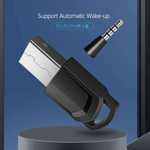 Adaptor Audio Bluetooth Nirkabel untuk Headphone, Receiver untuk Konsol Game PS5/PS4 dan PC, Headset 2 in 1 USB 5.0 Dongle - Product Image 5