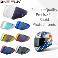Visière de remplacement photochromique HJ42, pour casque de moto HJ42 RPHA12, pare-brise en verre, lentille de protection pour Hjc