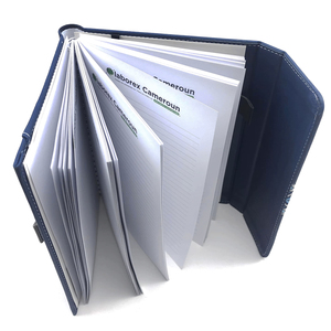 Carnet de notes spirale A5 en cuir PU de luxe, agenda professionnel personnalisé avec fermeture magnétique, agenda 2026, cadeau d'entreprise, papeterie - Product Image 5