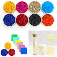 Granulés de colorant concentré jaune de qualité alimentaire PET, fournis par le fabricant, pour préformes de bouteilles