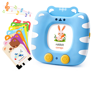 유아용 Joycat 이중 언어 말하기 플래시 카드 기계 교육 학습 계몽 어린이를위한 대화 형 장난감 선물 - Product Image 1