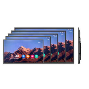 Pizarra Interactiva Inteligente ZDHQ de 75/86/98 Pulgadas, 4K LED, Inalámbrica, con Pantalla Compartida, Táctil de 20 Puntos, <span class=keywords><strong>Computadora</strong></span> Modular OPS para Oficina - Product Image 6