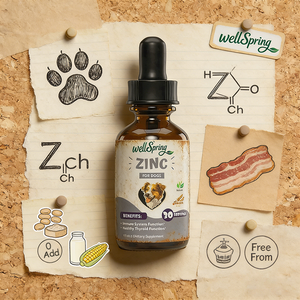 Gouttes liquides de zinc en gros sous marque privée <span class=keywords><strong>pour</strong></span> la santé canine : cicatrisation des plaies, allergies, probiotiques, multivitamines, compléments alimentaires <span class=keywords><strong>pour</strong></span> chiens - Product Image 5