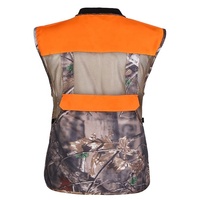 Gilet de chasse tactique en maille de sécurité personnalisé pour l'extérieur gilet de pêche de camouflage