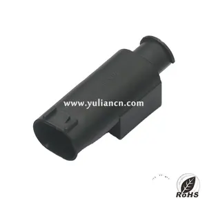 YLCNC DJ7021A-0.6-11 black and yellow waterproof auto male electrical Connector 2005342-5