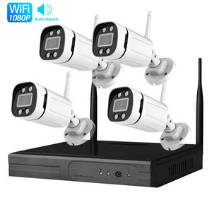 Caméra IP LOOSAFE 2MP Wifi Extérieure Audio <span class=keywords><strong>Kit</strong></span> NVR <span class=keywords><strong>Sans</strong></span> <span class=keywords><strong>Fil</strong></span> 4 Canaux H.265X <span class=keywords><strong>Kit</strong></span> <span class=keywords><strong>Vidéo</strong></span> <span class=keywords><strong>Sans</strong></span> <span class=keywords><strong>Fil</strong></span> Caméra de <span class=keywords><strong>Surveillance</strong></span> Vision Nocturne - Product Image 1