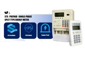 STS <span class=keywords><strong>Precio</strong></span> <span class=keywords><strong>de</strong></span> fábrica Medidor <span class=keywords><strong>de</strong></span> electricidad prepago monofásico Teclado integrado 60A Monitor <span class=keywords><strong>de</strong></span> energía <span class=keywords><strong>de</strong></span> corriente máxima sin batería - Product Image 6