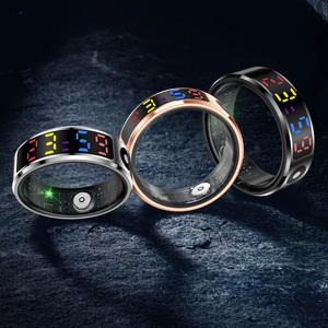 Anillo Inteligente de Salud para Hombre y Mujer, Resistente <span class=keywords><strong>al</strong></span> Agua, con Monitor de Ritmo Cardíaco, Rastreador de Actividad Física, Anillos Inteligentes con Pantalla Táctil - Product Image 6