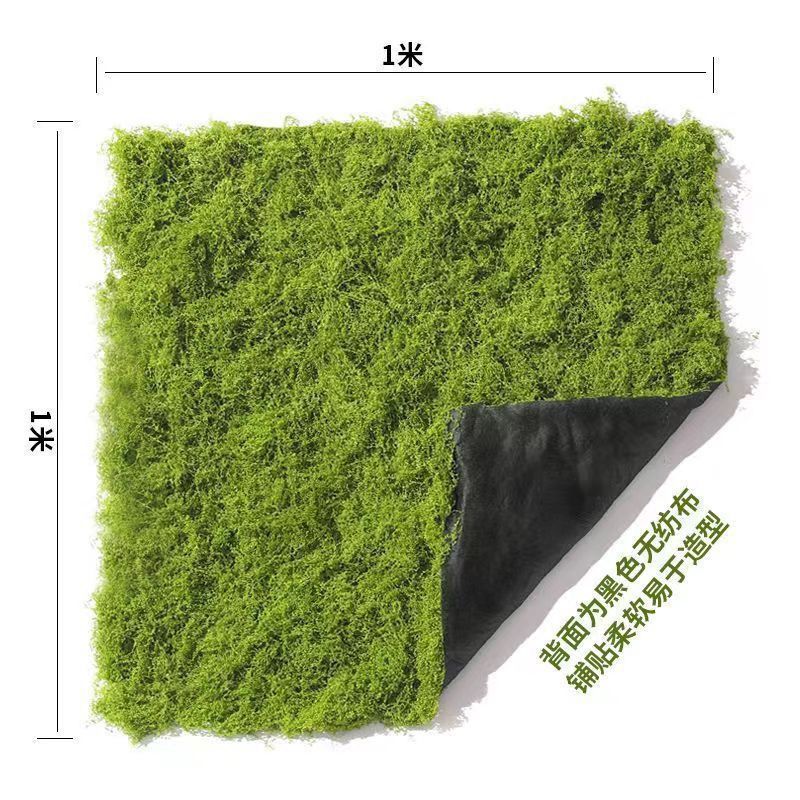 Nueva actualización-musgo de lana-1*1m [color claro]