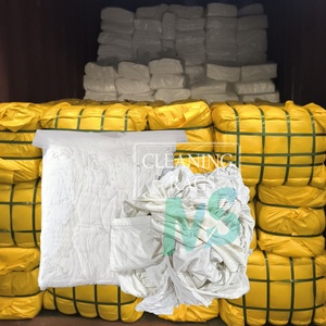 Trapos de Algodón Blanco de Alta Densidad, Trapos Industriales de Algodón Clasificados, Trapos de Limpieza para Mantenimiento de Plantas de Procesamiento de Metales - Product Image 1