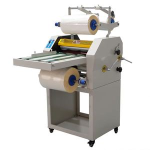 Nouvelle machine de laminage de film de haute qualité 390A avec dispositif d'alimentation par convoyeur et coupe automatique hydraulique, garantie 1 an - Product Image 2